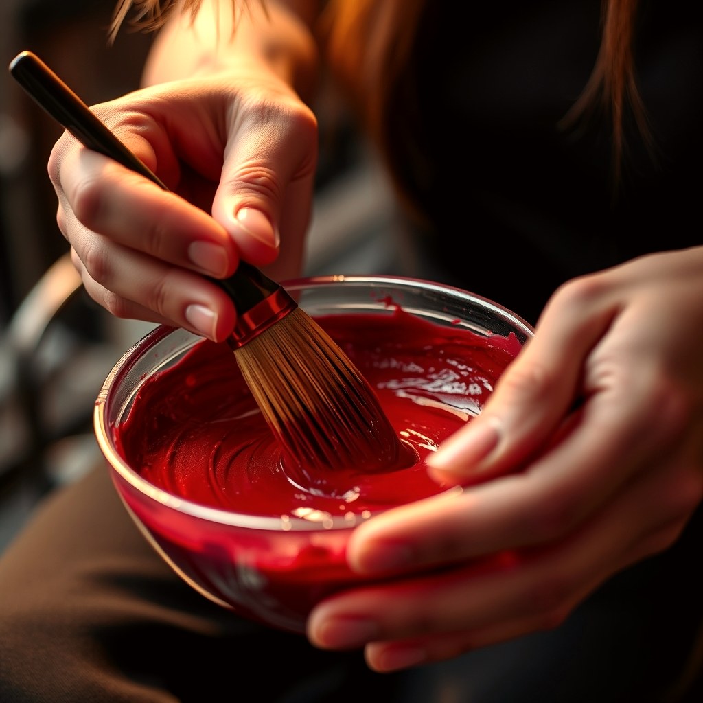 Color work at Montana Academy of Salons